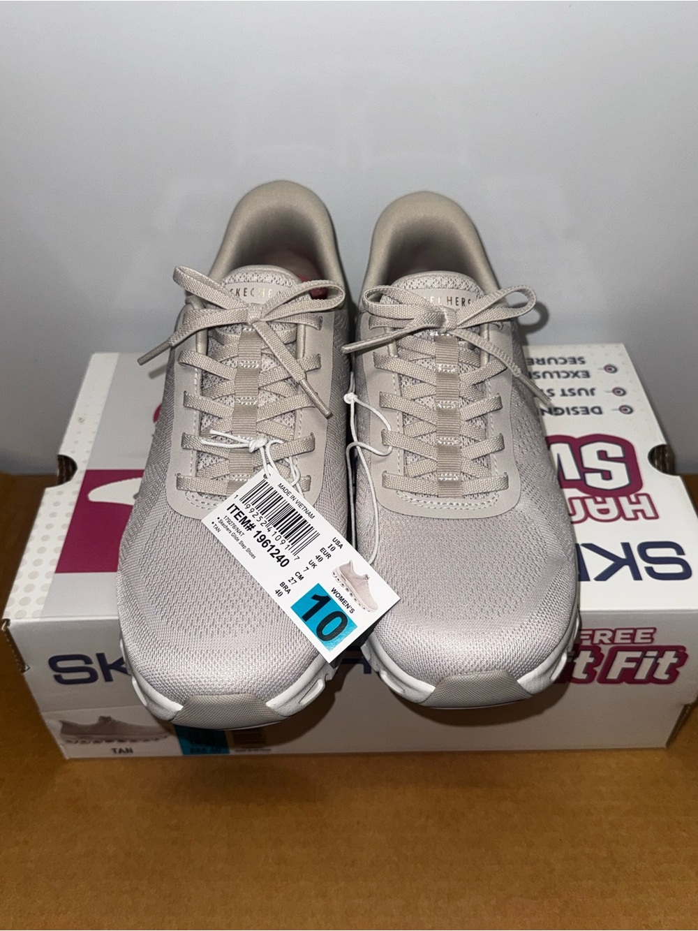 Skechers Womens Sz: 10 Hands Free Swift Fit Glide-Lite 2.0 Sneakers 1961240 NWT - Picture 2 of 5